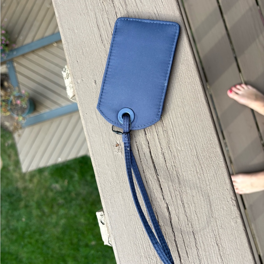 Vera Bradley luggage tag
